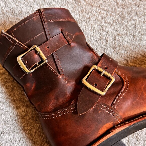 MINT+++ Chippewa engineer boots size EU37B BEAUTIFUL PATINA! - Picture 5 of 7